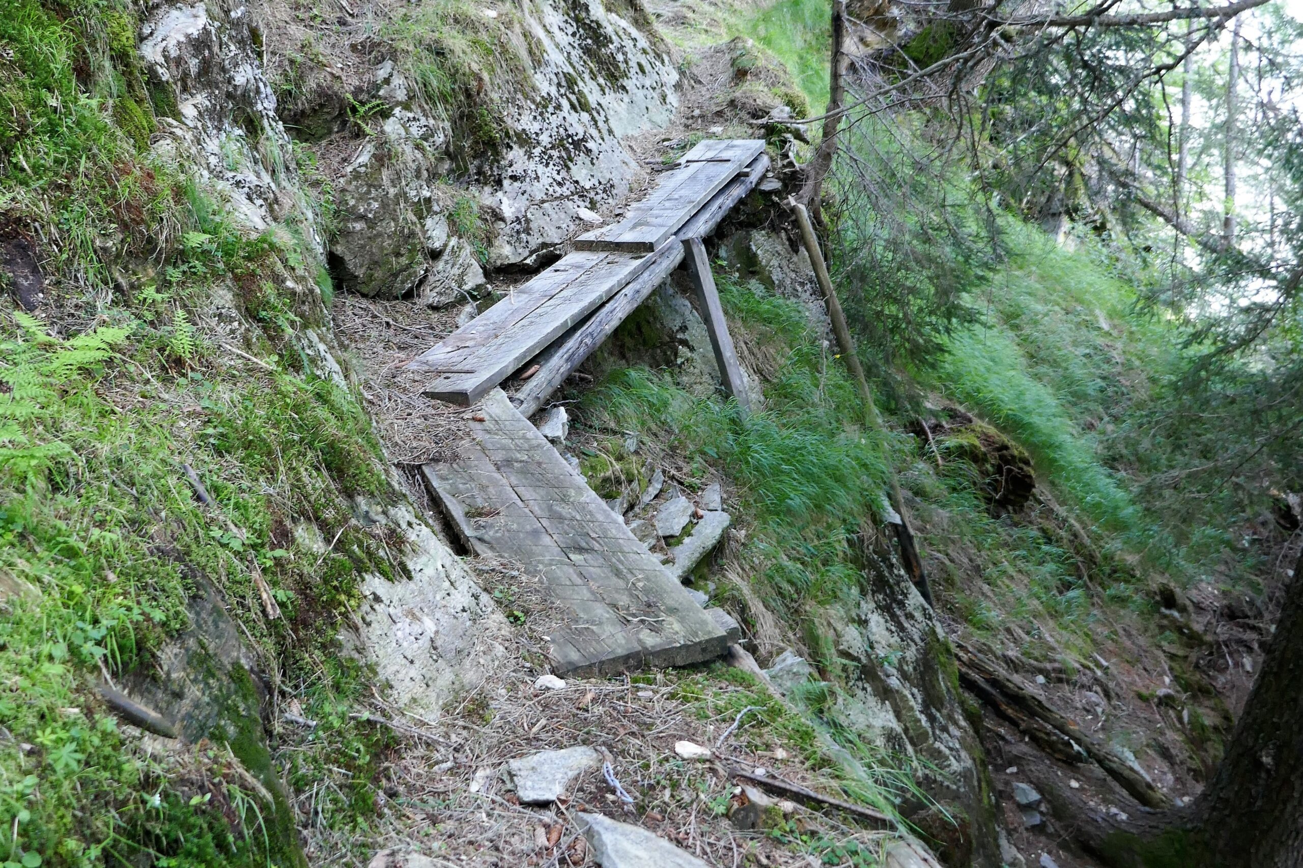 03.08.2019: Ri della Froda (Biasca), der historische Verbindungsweg von der A. di Compiett nach Negressima